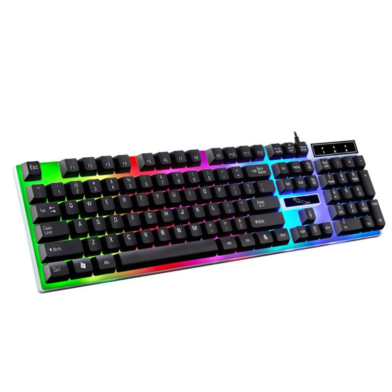 Chasing Leopard G21 Wired USB Single Keyboard Backlight Suspension Mechanical Hand Feel Home Gaming Luminous Keyboard