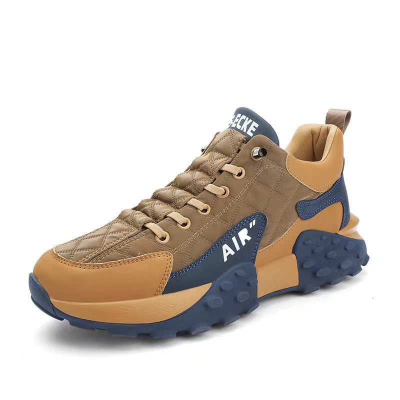 Men&#039;s Sports Shoes Color Matching Men&#039;s Summer New Casual Shoes Outdoor Sports Men&#039;s Shoes Thick-Soled Sports Shoes Korean Version