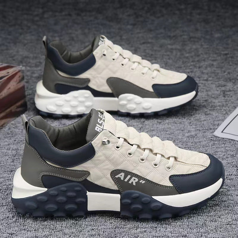 Men&#039;s Sports Shoes Color Matching Men&#039;s Summer New Casual Shoes Outdoor Sports Men&#039;s Shoes Thick-Soled Sports Shoes Korean Version