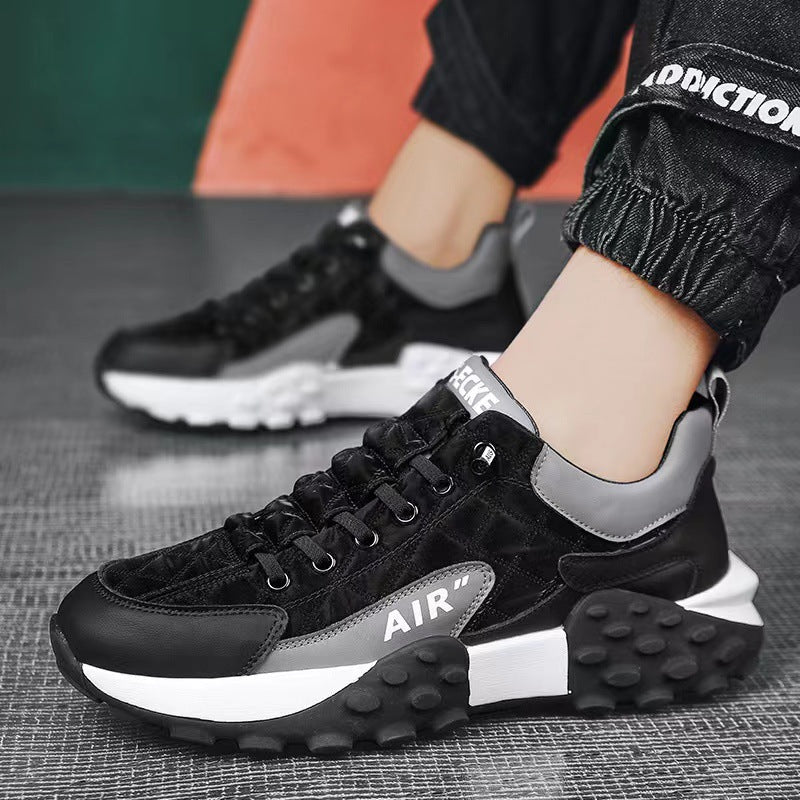 Men&#039;s Sports Shoes Color Matching Men&#039;s Summer New Casual Shoes Outdoor Sports Men&#039;s Shoes Thick-Soled Sports Shoes Korean Version